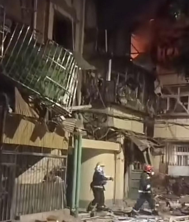 警方通报天津小区爆炸