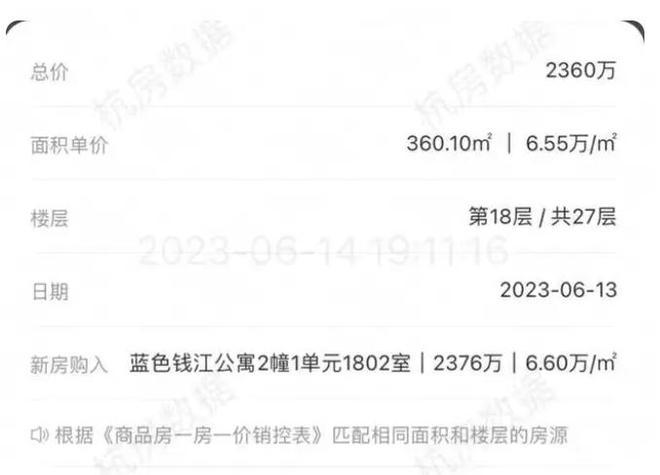 杭州保姆纵火案房源网签:比原价还低