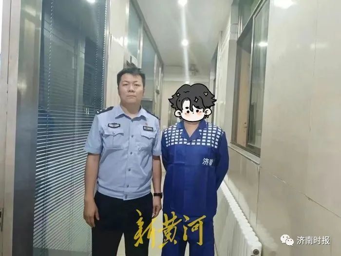 男子偷走两条路，济南警方：刑拘