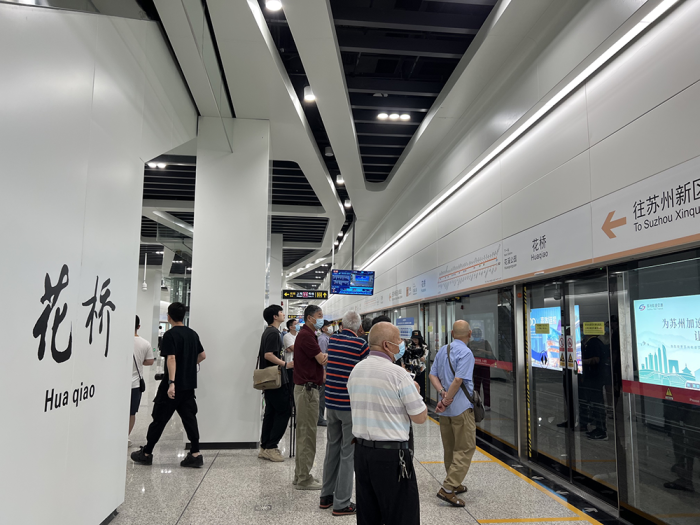 苏州和上海地铁连起来了