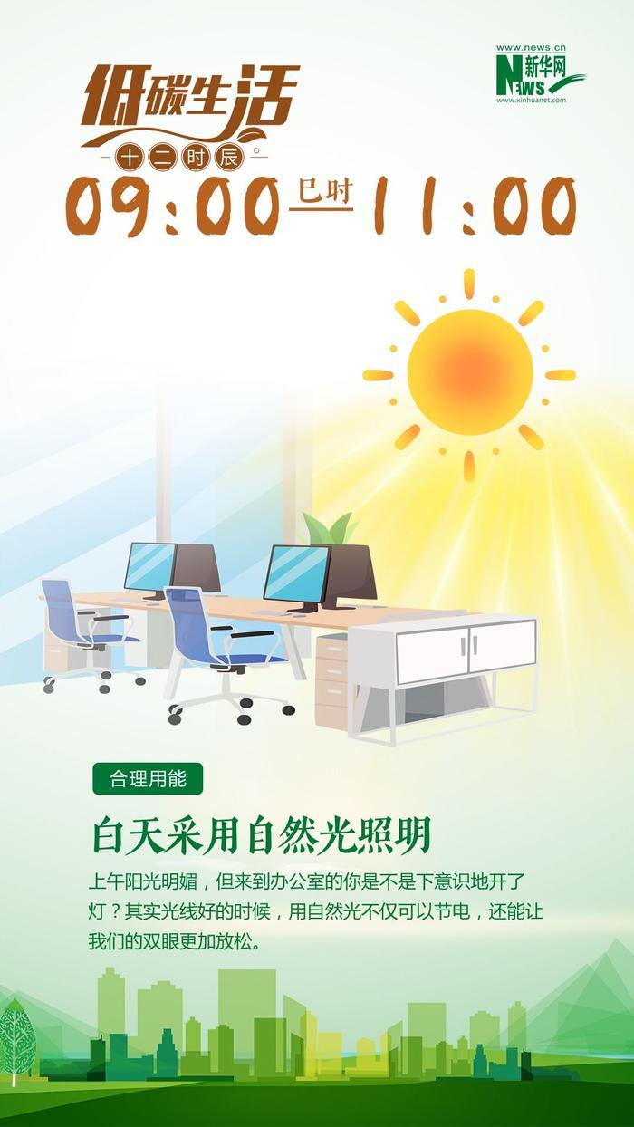 低碳生活十二时辰