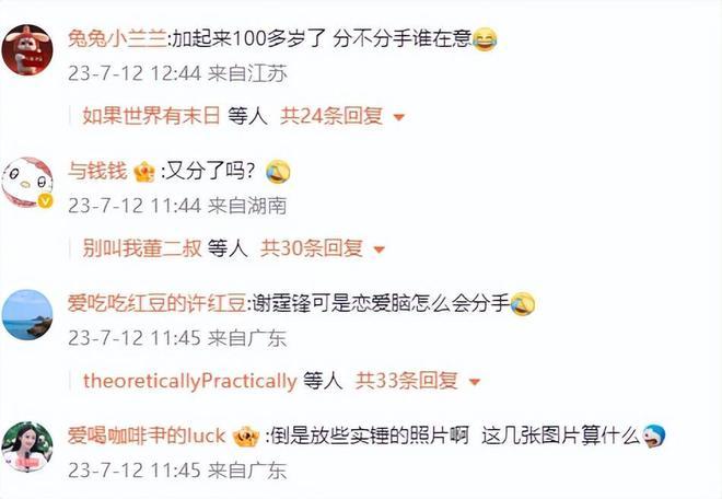 谢霆锋否认与王菲分手