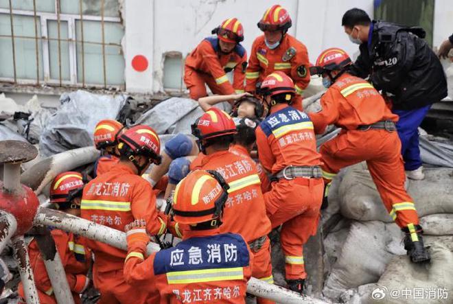 齐齐哈尔坍塌事故已救出11人