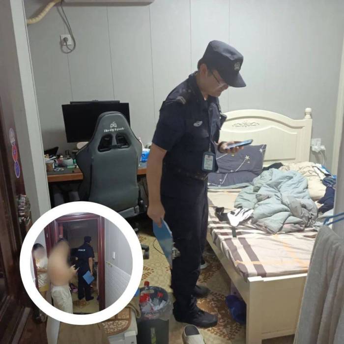 看到隔壁租客3天没关门....邻居忍不住报警了!

