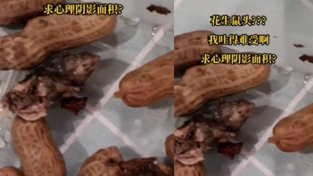 市监局回应水煮花生中吃出鼠头：已赶往涉事菜市场调查