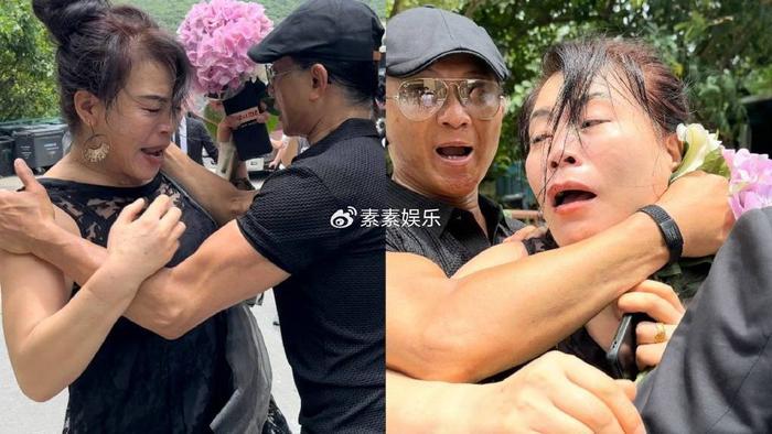 李玟老公在火葬场险遭围殴