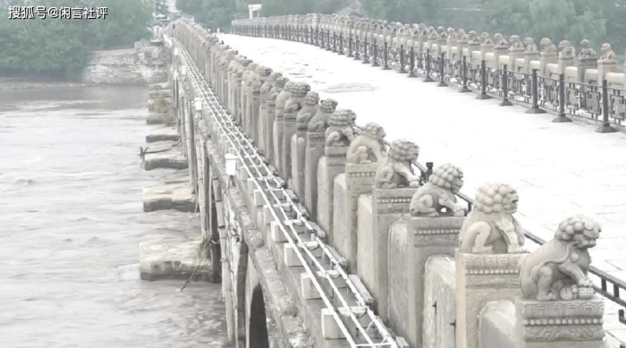 800多年卢沟桥暴雨后安然无恙