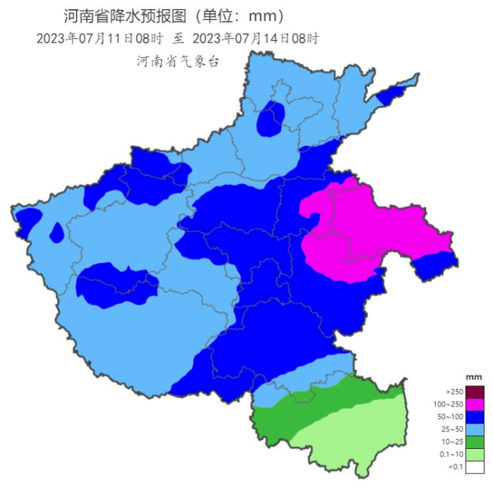 河南大范围降水来袭