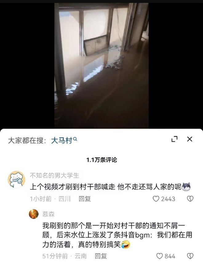 网传涿州一村民拒绝撤离，被淹后又发求救视频，大V：贱不贱啊？