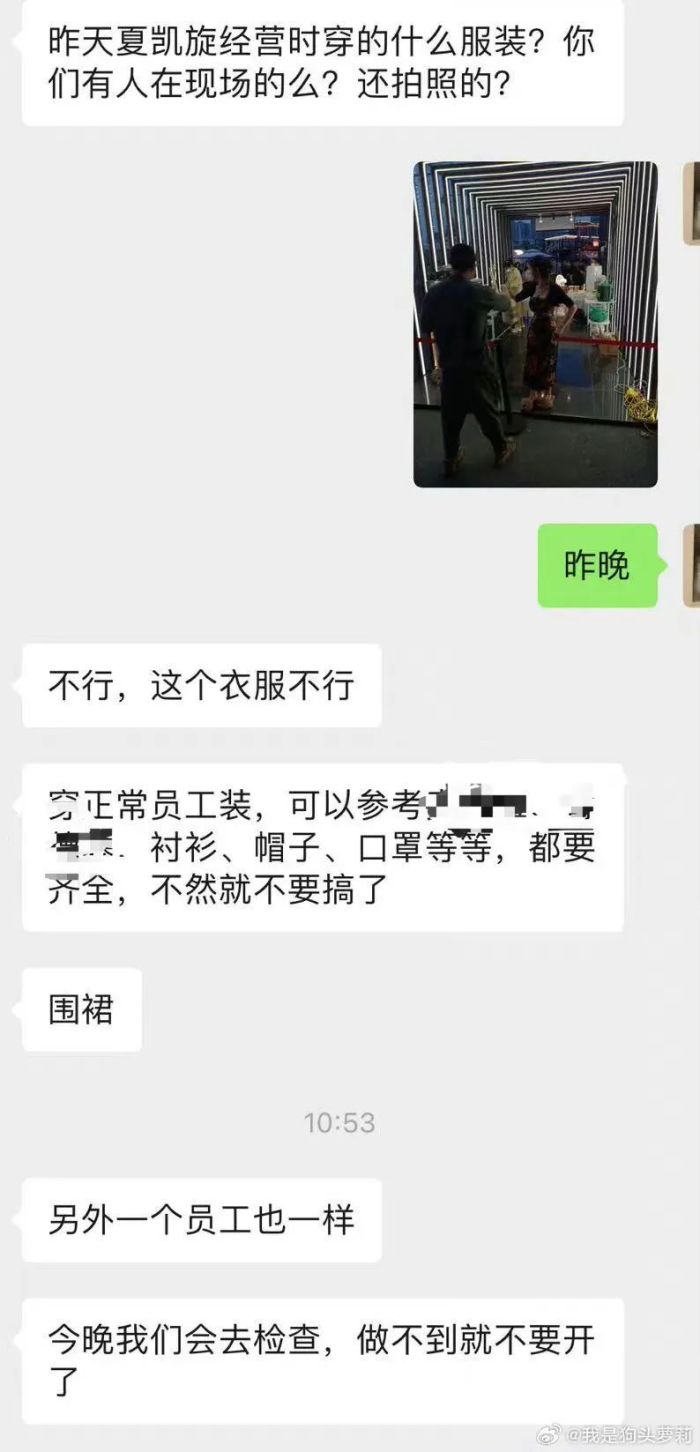 狗头萝莉卖煎饼穿着被质疑，其称只想美丽优雅的活着！