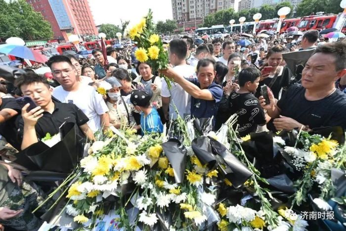 山东籍烈士冯振，“回家”！现场一幕幕让人泪奔