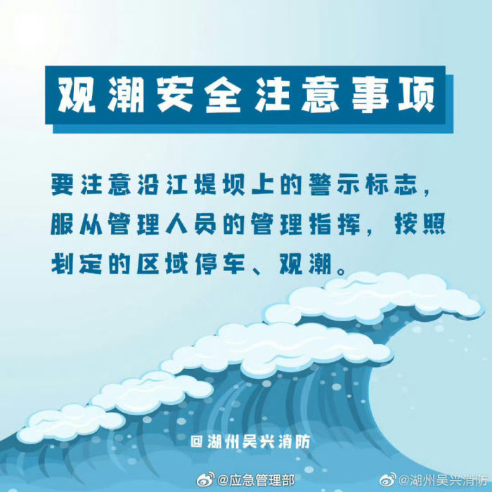 钱塘江观潮被卷入