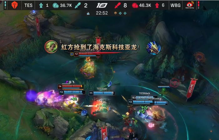 WBG战胜TES