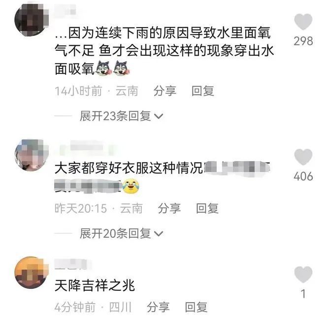 云南地震局回应滇池大面积鱼群跳跃