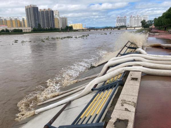 排水排涝、抢修电路、挽救庄稼——黑龙江尚志洪涝地区一线见闻