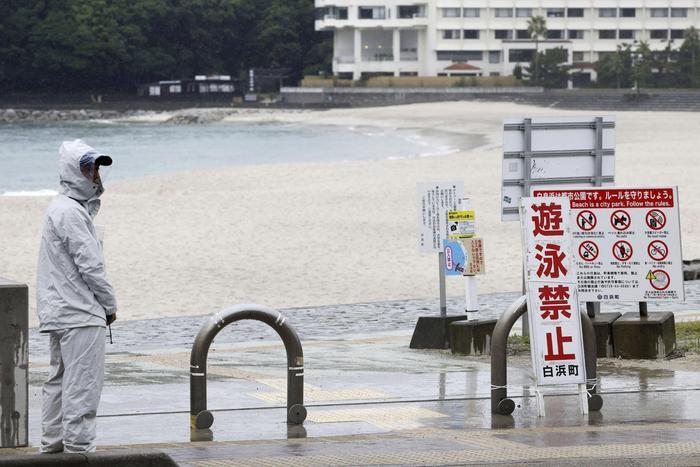 台风“兰恩”在日本登陆