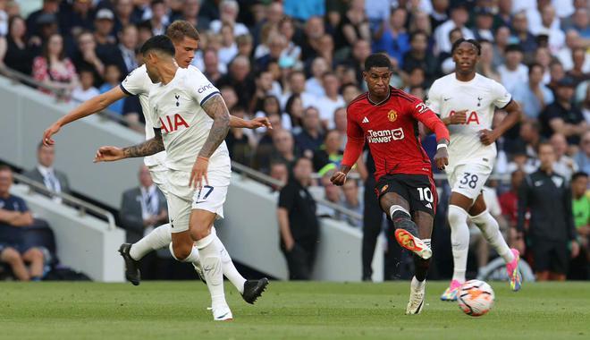 英超热刺2-0送曼联首败
