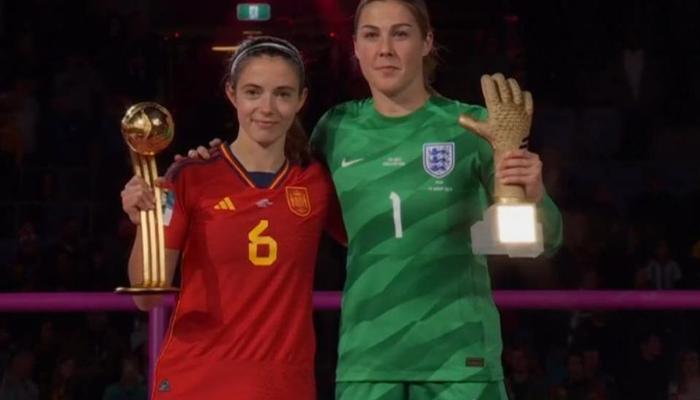 女足世界杯各奖项出炉：西班牙核心荣膺金球，英格兰门神金手套