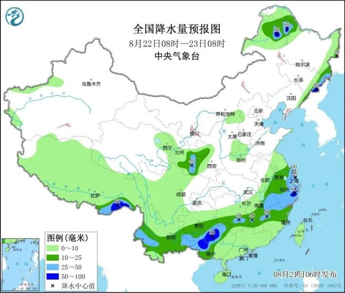 强对流“七夕”来袭，明天中午到后天局部大雨到暴雨！