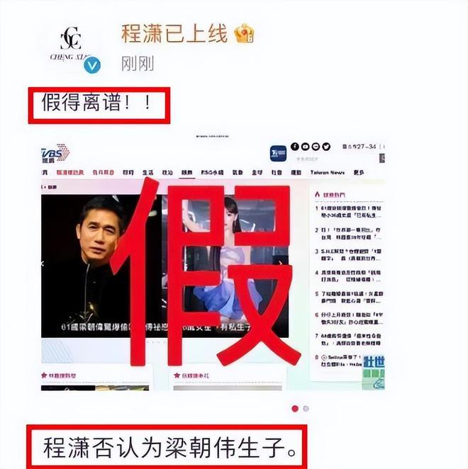 梁朝伟否认有私生子