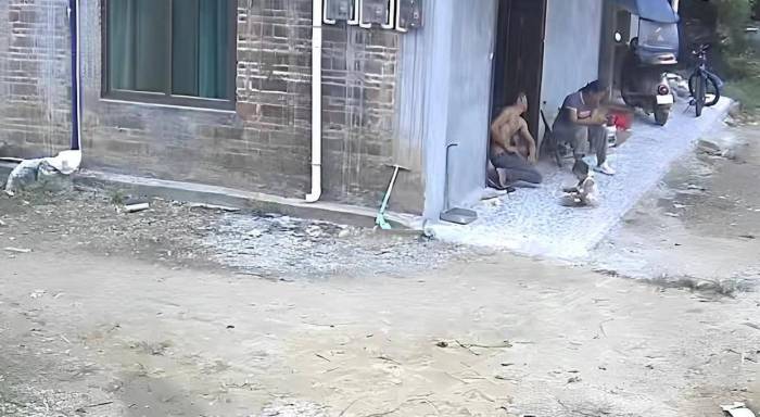 夫妻冷战半个月被一个雷吓和好了