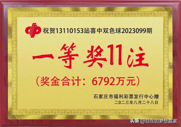 小伙中6835万拒绝躺平