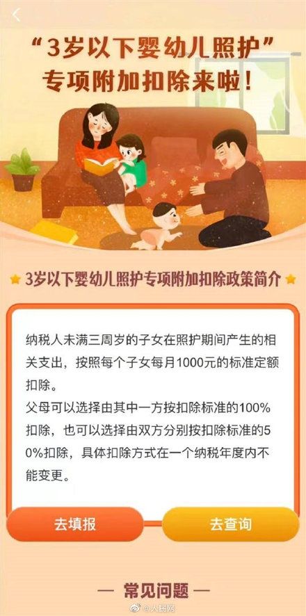 7项专项附加扣除