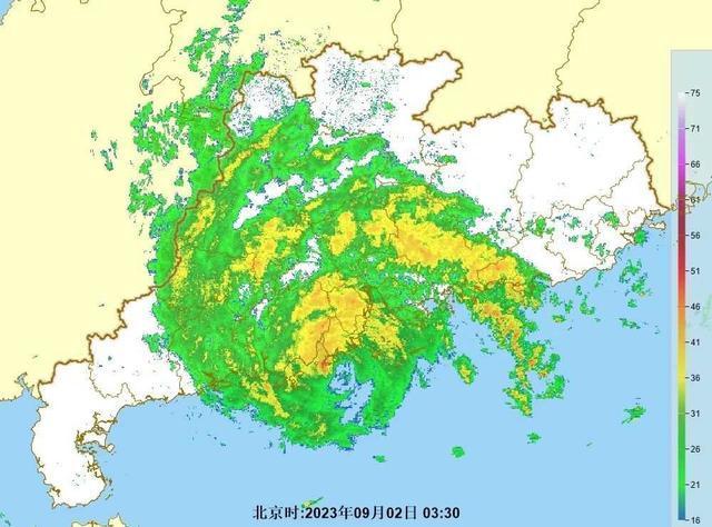 强台风苏拉在珠海沿海登陆