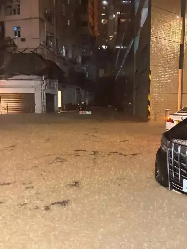 香港遭百年一遇暴雨
