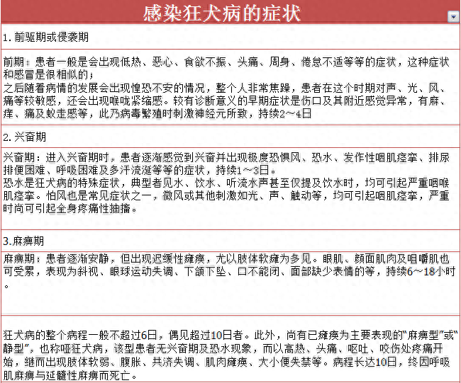 狂犬病潜伏期十几年专家辟谣