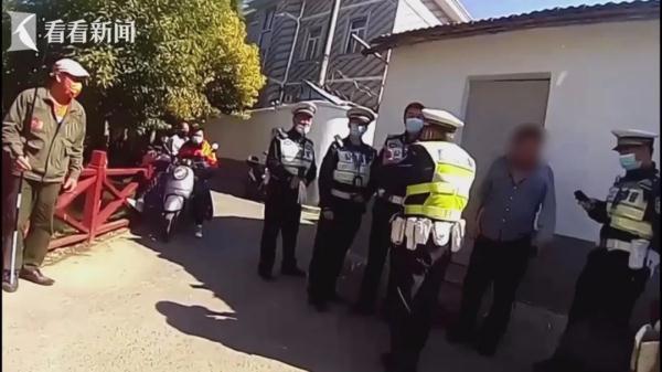 沪一酒驾男子为逃避检查"翻山越岭"还跳河！民警一查发现他竟…