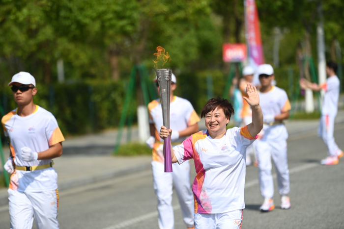 杭州亚运会火炬传递宁波站