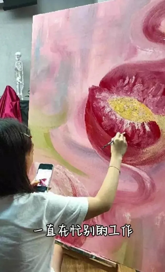 王岳伦说王诗龄非常爱画画