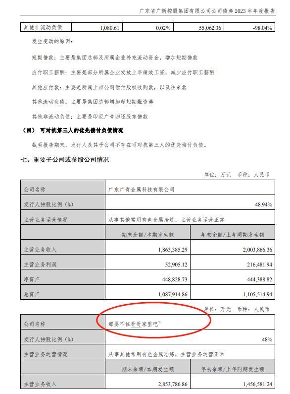 子公司名为“那要不住哥哥家里吧”！世界500强企业最新回应