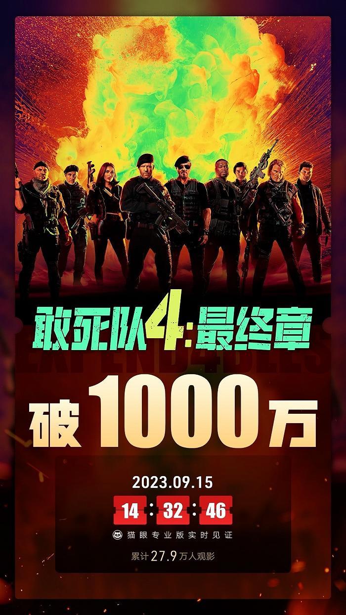 电影敢死队4最终章上映