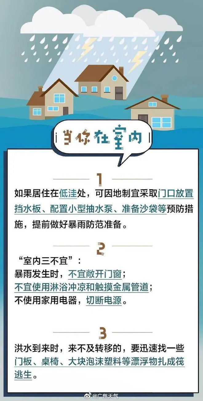 广州启动防暴雨内涝三级应急响应