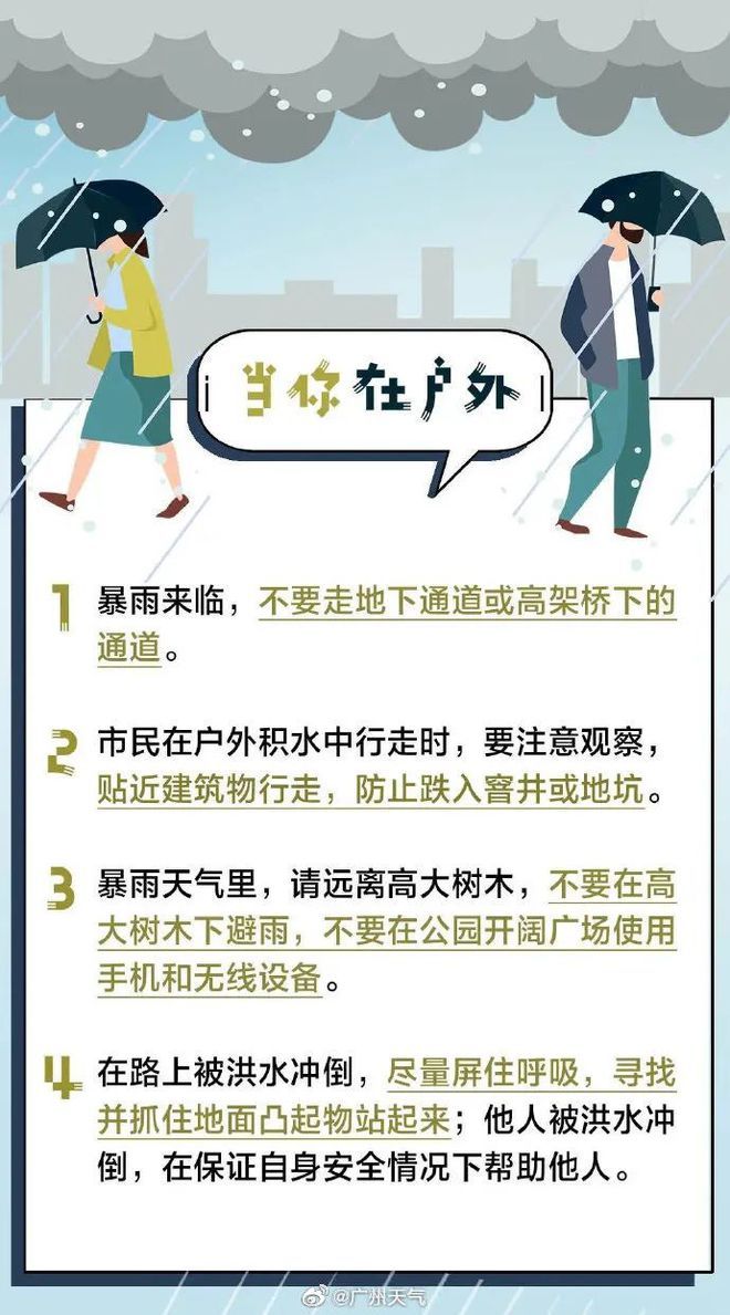 广州启动防暴雨内涝三级应急响应