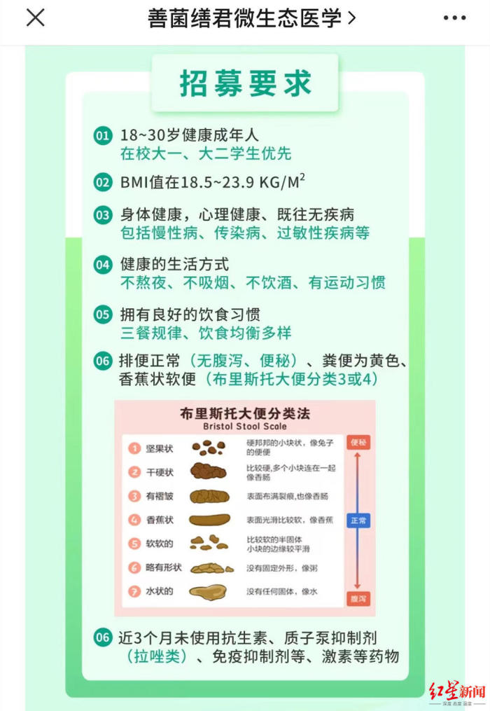 捐粪便月入6600元？西安一医疗企业：合格率仅10%左右