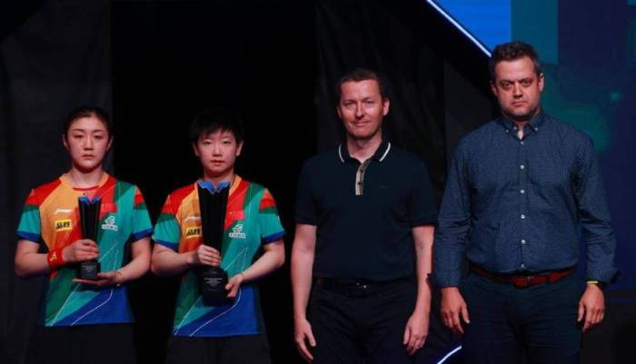 原创
逆转陈梦夺冠，孙颖莎接受采访谦逊低调，一句话也证明陈梦的强大

