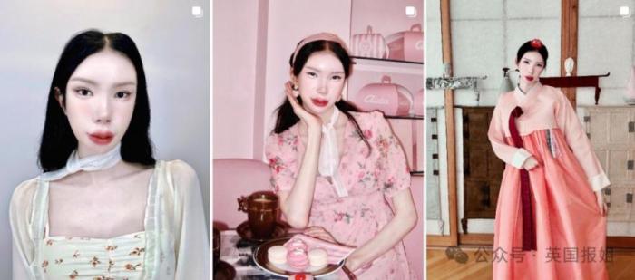 奥地利女网红整形成韩国美女缝了单眼皮网友称渗人