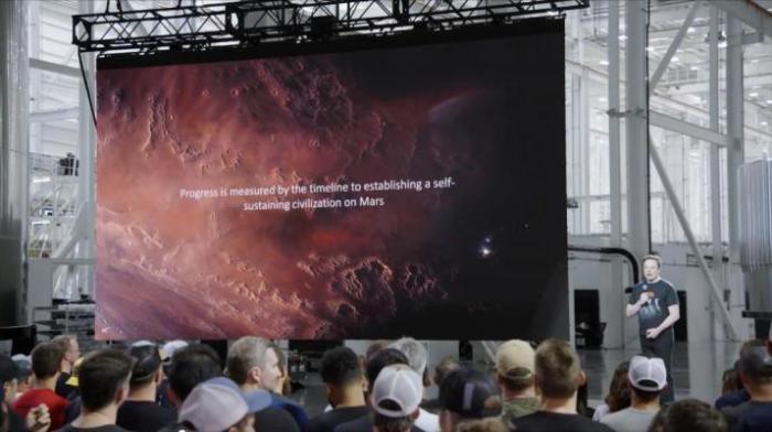 马斯克演讲：火星或成地球救星，特斯拉机器人明年前往