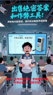 护航高考·网警同行｜2025年高考个人信息安全指南