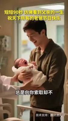 《寻找父亲》：90秒展现父亲一生的缩影