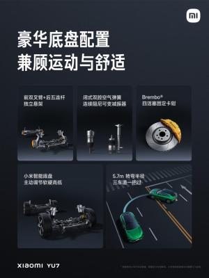 小米YU7即将发布,搭载高通骁龙8 Gen2处理器