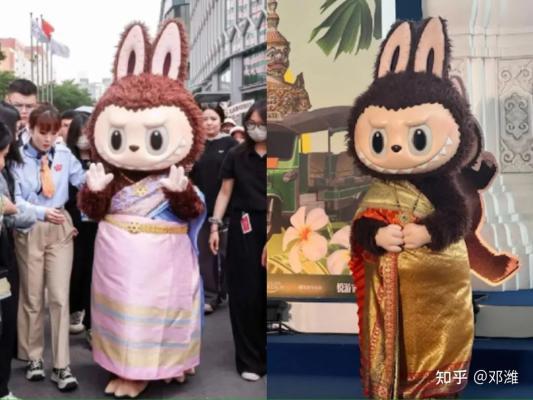 泰国公主拎爱马仕配Labubu！国产“Jellycat”，为什么火爆泰国？