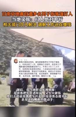 游客露营生火做饭，牧民为护草原起争执