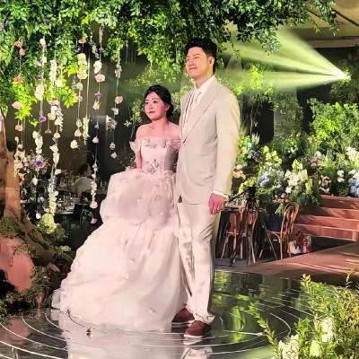 金龟子女儿婚礼，董浩现身致辞