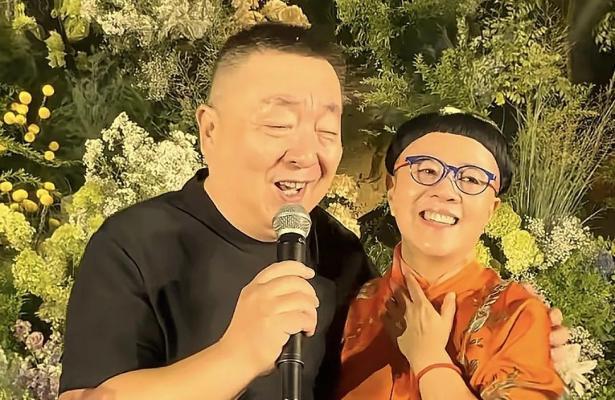 金龟子女儿婚礼，董浩现身致辞