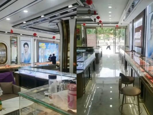 金店首饰被洪水冲走，店主称已捡回少数