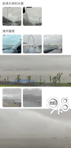 杭州今晨大雾，市民出门惊呆